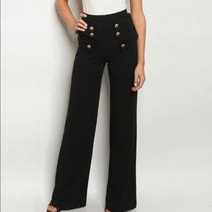 High Waisted Wide Leg Pants